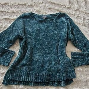 Chenille oversized sweater